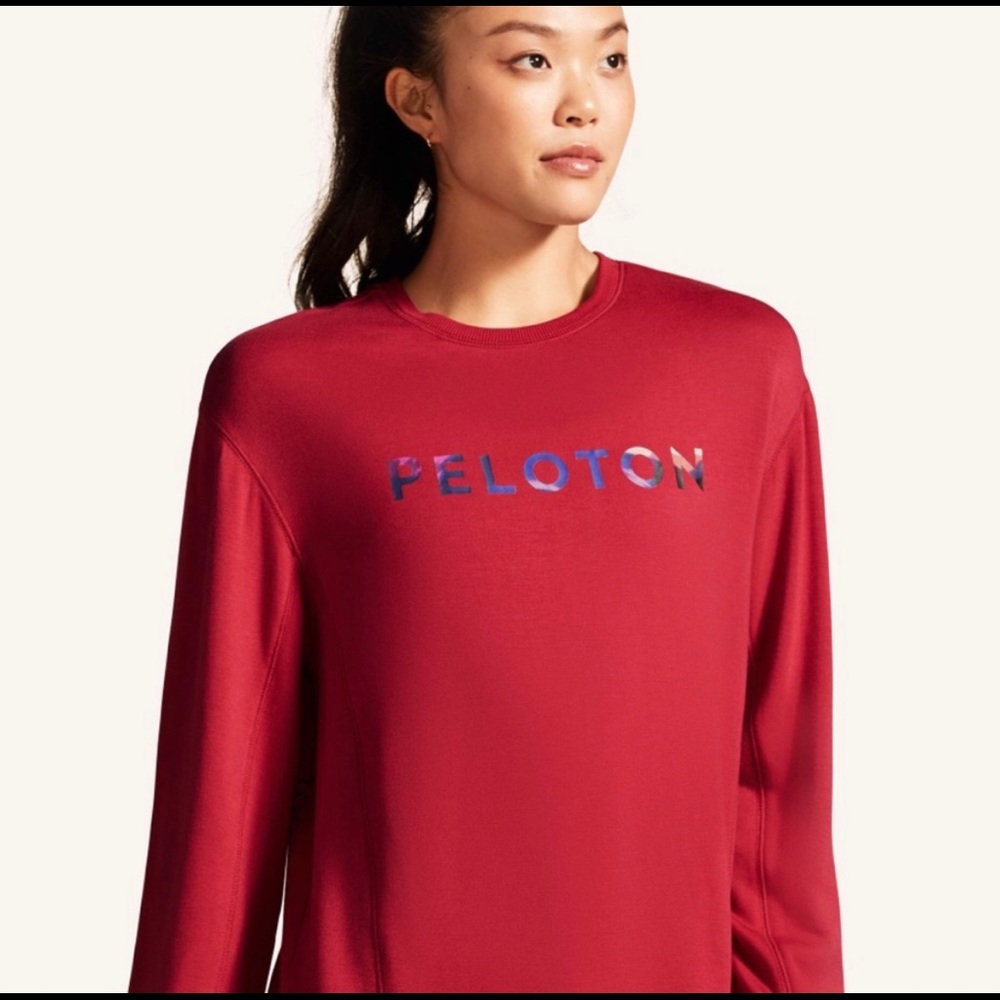 Peloton Modern Side Slit Weekender Sweatshirt